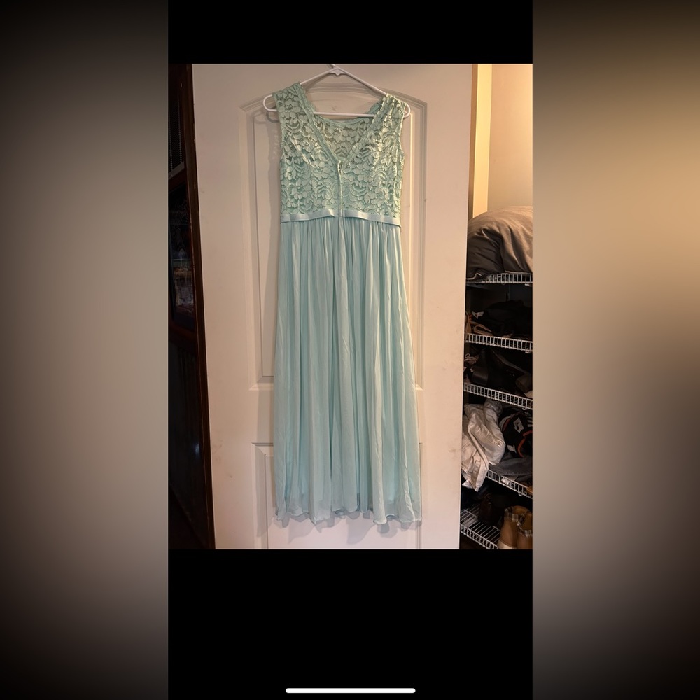 David’s bridal bridesmaid dress